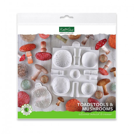 Katy Sue Mould & Veiner Toadstools and Mushrooms