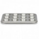 Patisse Silver-Top Mini Muffin Pan 12 Cavity