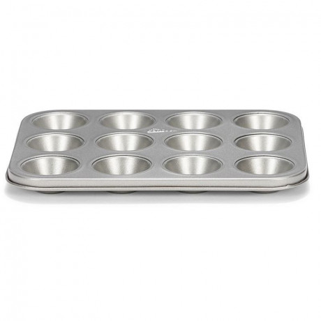 Patisse Silver-Top Mini Muffin Pan 12 Cavity