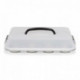 Patisse Silver-Top Muffin Pan 12 Cavity with Carrying Lid