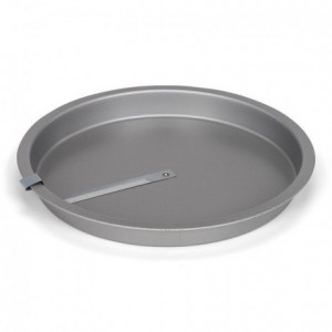 Patisse Silver-Top Pie Pan with Knife Ø23cm