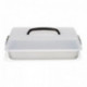 Patisse Silver-Top Bake and Roast Pan with Carrying Lid