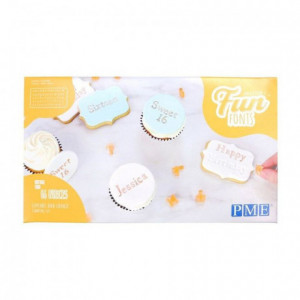 PME Fun Fonts - Cookies & Cupcakes - Collection 2