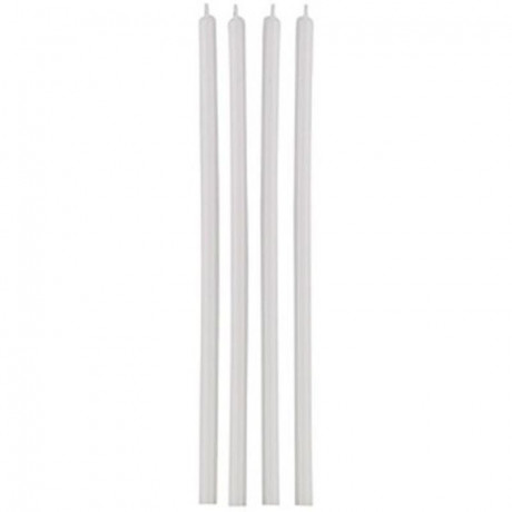 Wilton Long Candles -White-