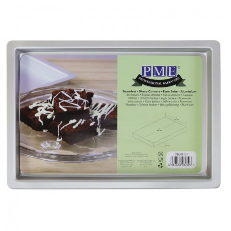 PME Oblong Brownie Pan 20,3x30,4x2,5cm