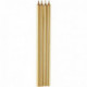 Wilton Birthday Candles Tall Gold pk/12