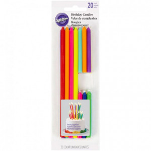 Wilton Birthday Candles Tall & Short pk/20