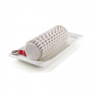 Moule silicone bûche Quenelle 243 x 90 x 77 mm