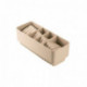 Corallo silicone log mould 245 x 90 x 90 mm