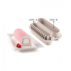 Moule silicone inserts bûches et cakes