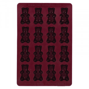 Teddy bear 16 shapes silicone mould