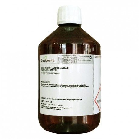 Arôme naturel concentré de vanille avec grains 500 mL