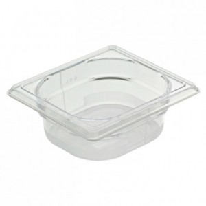 Gastronorm container Cristal + GN 1/6 176 x 162 x 100 mm