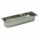 Bac plein inox sans anse GN 2/4 H 65 mm