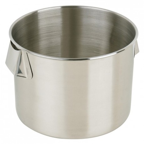 Bahut restaurant inox sans couvercle Ø 140 mm 1,7 L