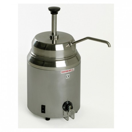 Bain-marie à pompe inox 2.8 L