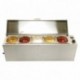 Bain-marie à sauce 5 bacs GN 1/6