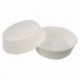 Oval pastry case white 105 x 40 mm (100 pcs)