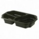 Take away container black 1200 mL (246 pcs)