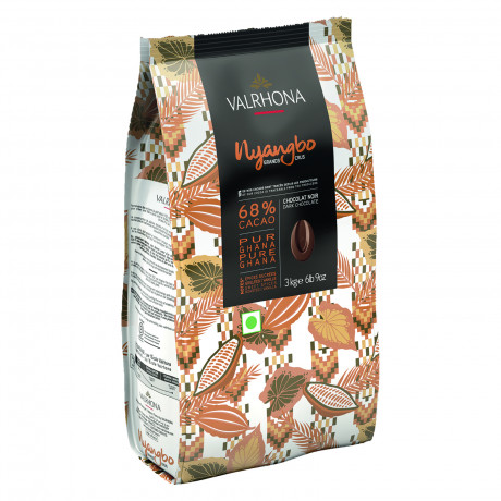 Nyangbo 68% dark chocolate Single Origin Grand Cru Ghana beans 3 kg