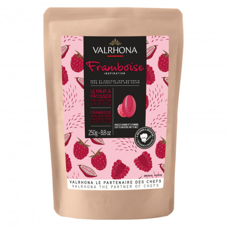 Inspiration Framboise couverture de fruits fèves 250 g