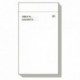 French catering memo pad Maitre d'hotel Dupli 50/2 (50 pcs)