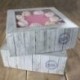 FunCakes Cake Box Pure 21x21x9cm pk/2