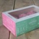 FunCakes Cupcake Box Quotes 24x16cm + insert pk/3