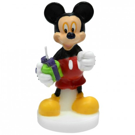 Mickey-shaped candle