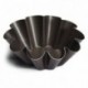 Brioche mould flat bottom non-stick Ø70 mm (pack of 12)