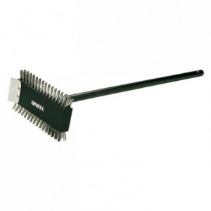 Brosse métallique avec long manche