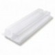 Bûche rainurée 570 x 80 x 60 mm en PVC (lot de 10 x 2)