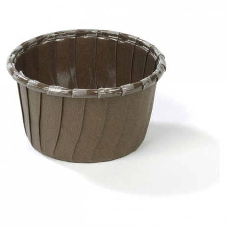 Cooking and pastry case brown Ø 54 x 40 mm (250 pcs)