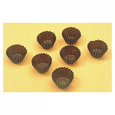 Kiosk confectionary case brown n°4 Ø 25 mm (1400 pcs)