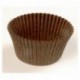 Round pastry case brown n°1201F70 Ø 70 mm (1000 pcs)