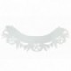 Caissettes dentelle PME Dove White 12 pièces