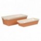 Cake rectangulaire évasé carton L 200 mm 50 cL (lot de 30)