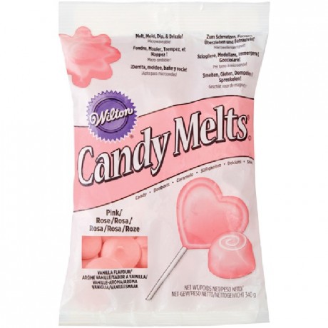 Wilton Candy Melts® Pink 340g