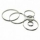 Tart ring stainless steel H20 Ø100 mm