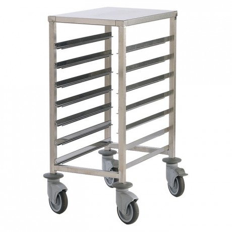 7-shelf low trolley GN 1/1 630 x 460 x 900 mm