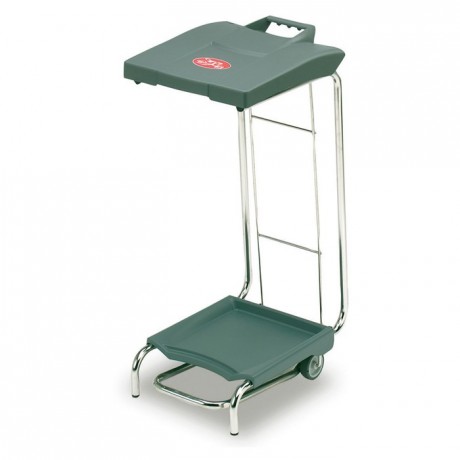 Portable bin bag trolley