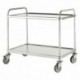 Serving trolley 2 tiers 840 x 550 x 960 mm