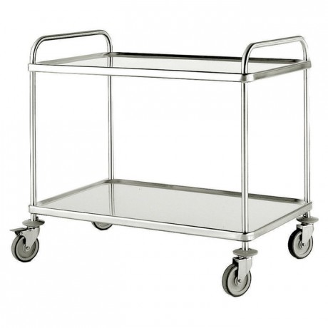 Chariots de service 2 plateaux 840 x 550 x 960 mm