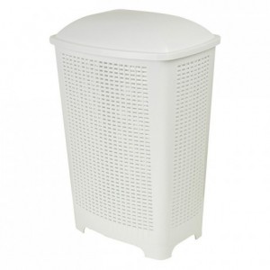 Laundry basket with lid 425 x 270 x 645 mm