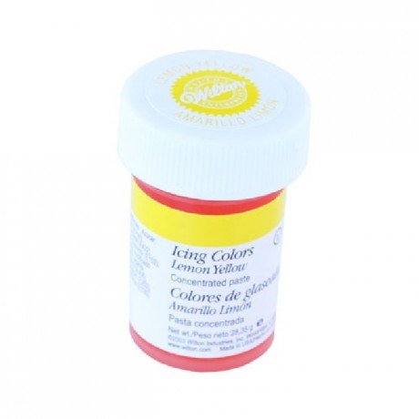 Wilton EU Icing Color Lemon Yellow 28g