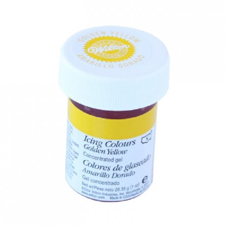 Colorant alimentaire en gel Wilton or jaune 28 g