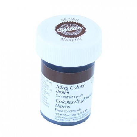 Colorant alimentaire en gel Wilton marron 28 g