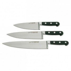 Chef's knife aluminum bolster L 150 mm