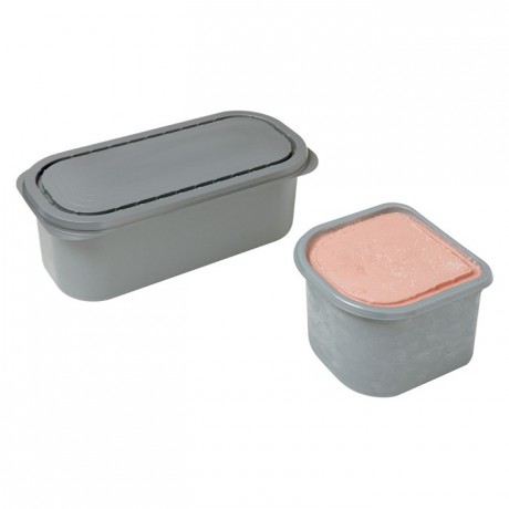 Couvercle gris pour bac à glace 2,5 L (lot de 25)