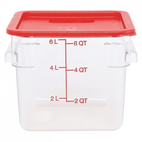 Lid for square container for ingredients 6 to 8 L